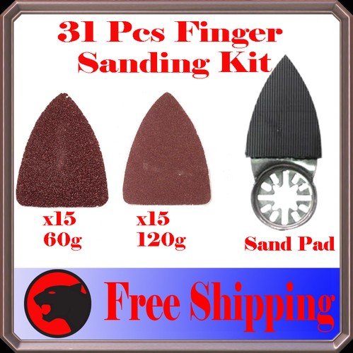 Finger sanding kit - finger,
