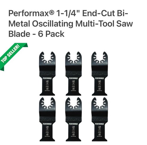 Performax end cut - 1-1/4'',